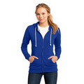 District Juniors Core Fleece Full Zip Hoodie Sweatshirt